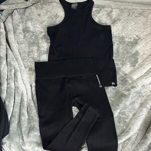 Sports Illustrated Swim Classic Black Leggings Set